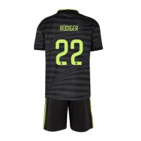 Real Madrid Antonio Rudiger #22 Tredje sæt Børn 2022-23 Kortærmet (+ Korte bukser)
